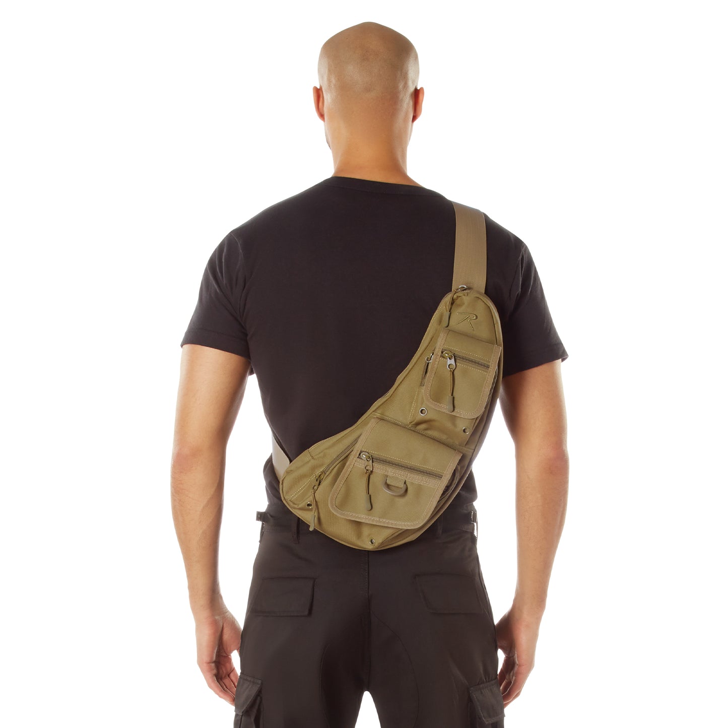 Crossbody Tactical Bag: Coyote Brown
