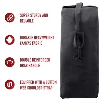 Duffle Bags-Top Load Black