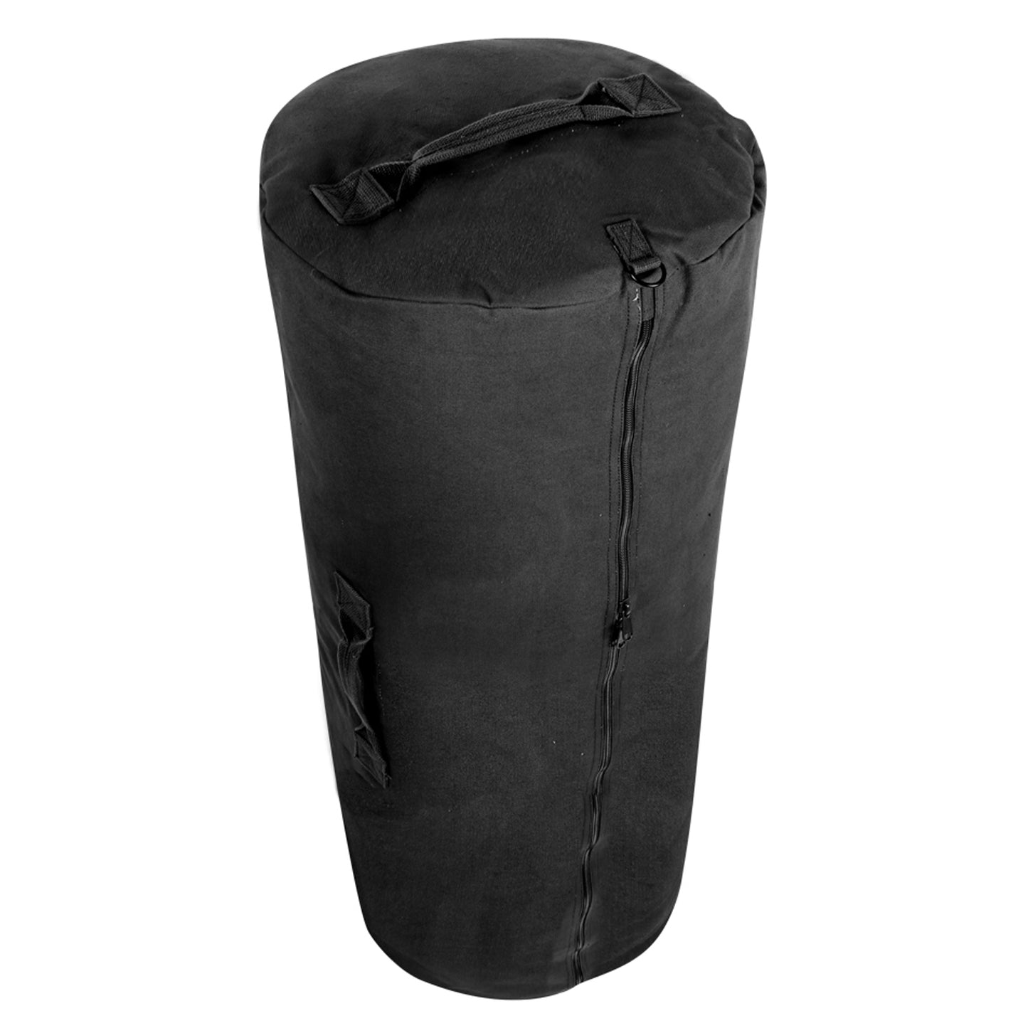 Duffle Bags-Side Zip Black