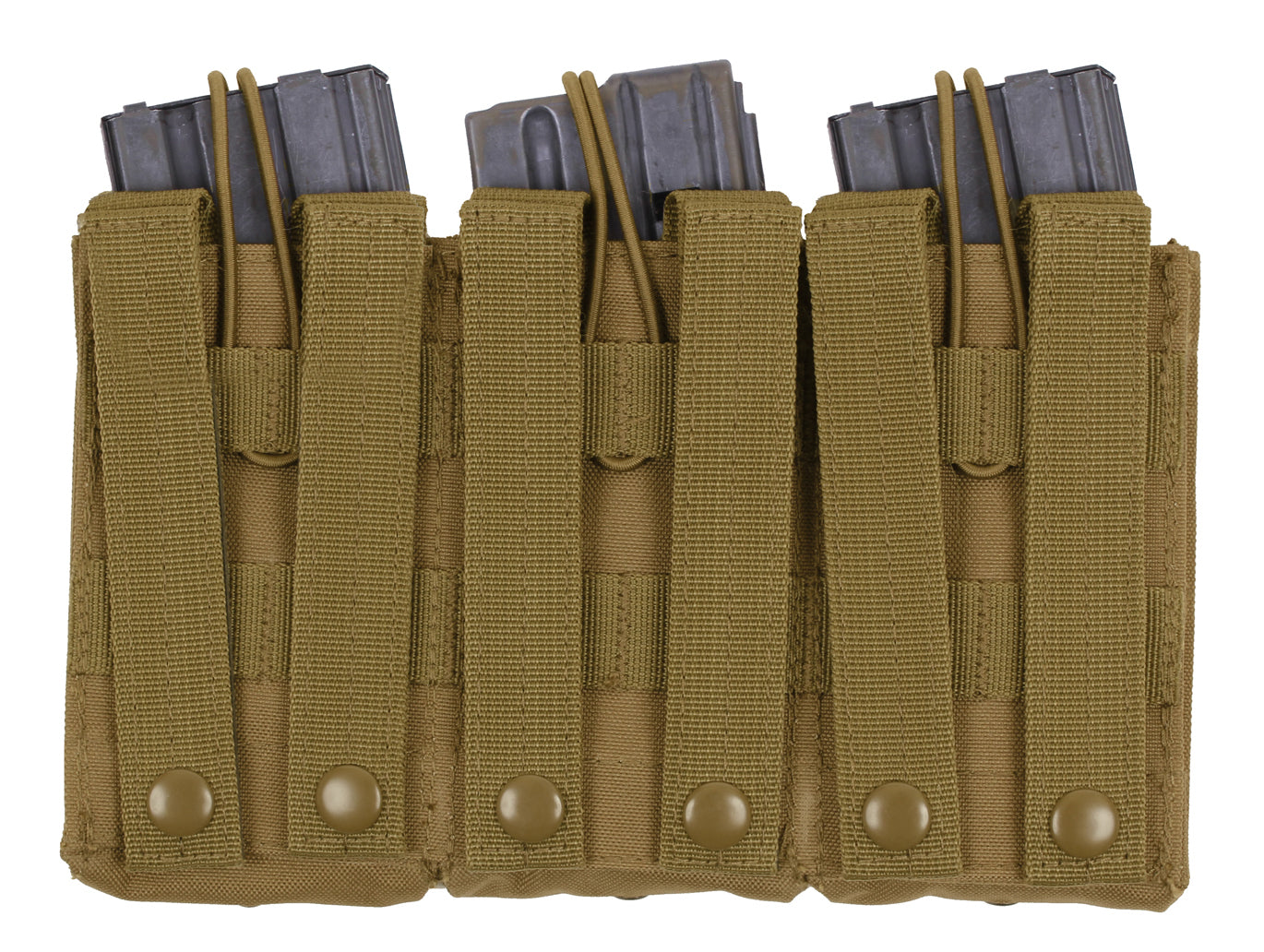 Modular Open Top Triple Mag Pouch: Coyote