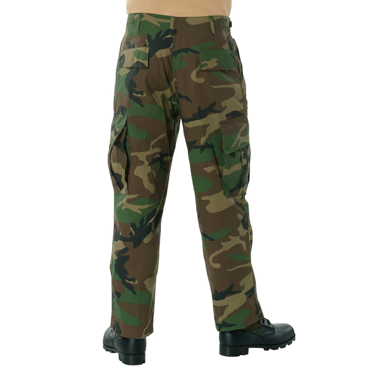 Vintage Vietnam Era Fatigues: Woodland Camo