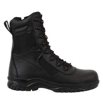 Forced Entry Tactical: Black Side Zip and Composite Toe