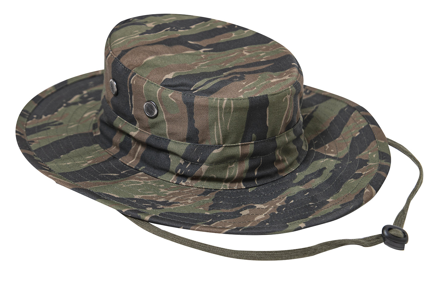 Adjustable Boonie Hat: Tiger Stripe