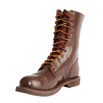 Leather Jump Boot: Brown
