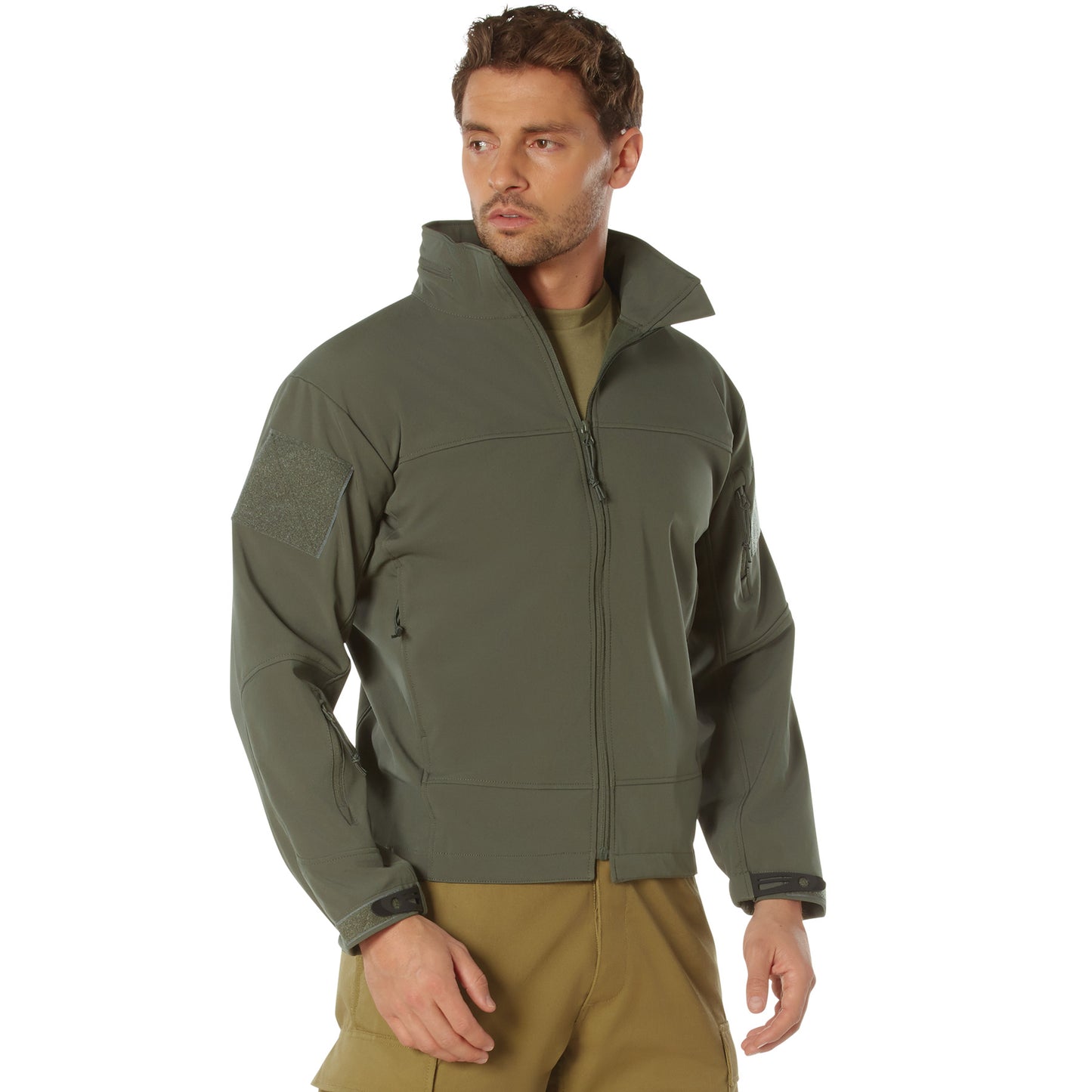 Covert Special OPS Soft Shell Jacket: Olive Drab