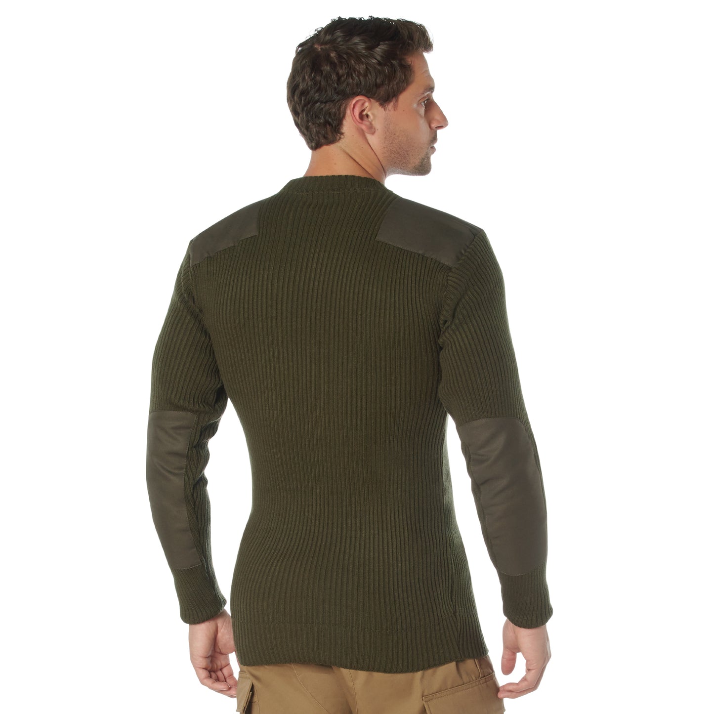G.I Acrylic Commando Sweater: Olive Drab