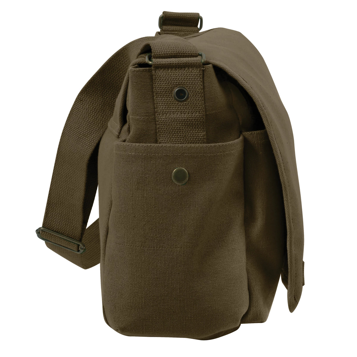 Vintage Classic Messenger Bag- Olive Drab Army Air Corp