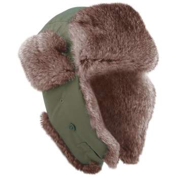 Fur Flyers Cap-Olive Drab