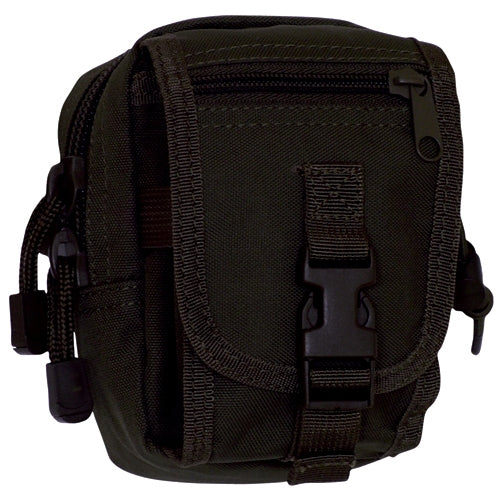 military and police store: military and police store: multi-purpose accessory pouch: black