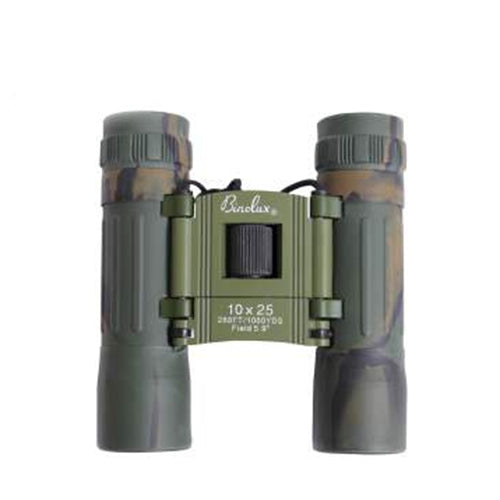 military and police store: military and police store: binoculars: 10 x 25mm-woodland camo