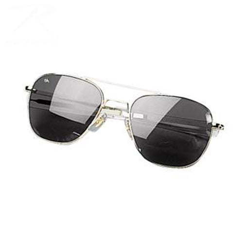 military and police store: military and police store: sunglasses: pilot's aviator:  gold/smoke