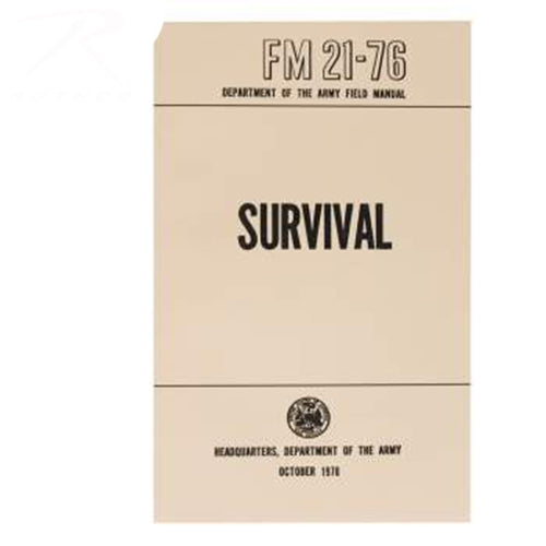 military and police store: military and police store: survival: manual