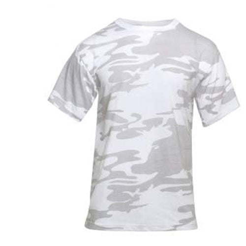 military and police store: military and police store: camo tee-white