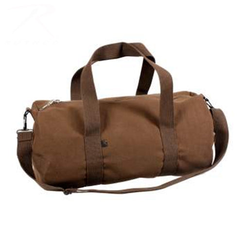 military and police store: military and police store: canvas shoulder bag: earth brown