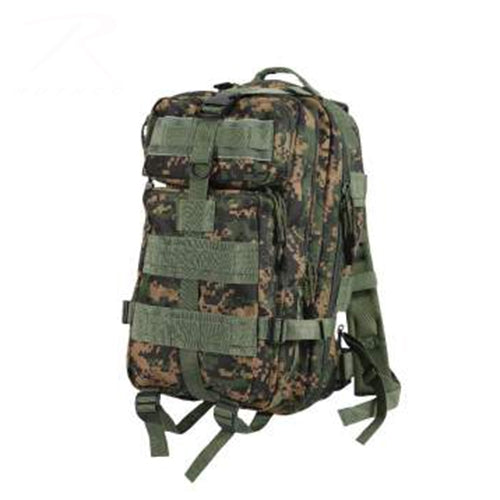 military and police store: military and police store: medium transport pack-woodland digital