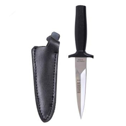military and police store: military and police store: raider i boot knife: silver blade