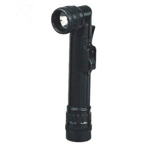 military and police store: military and police store: flashlights: mini angle head: black