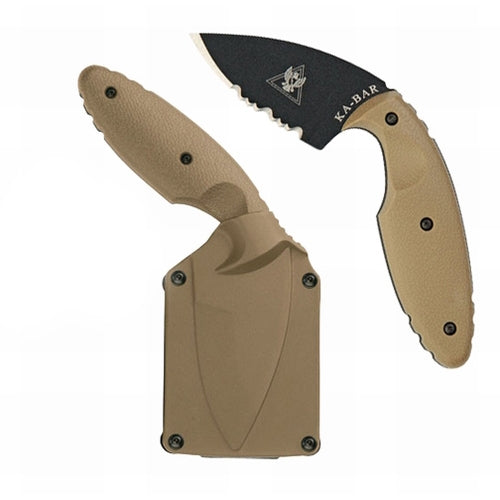 military and police store: military and police store: ka-bar tdi law enforcement knife coyote brown