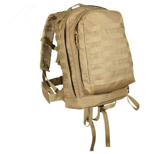military and police store: military and police store: m.o.l.l.e: 3-day assault pack: coyote brown