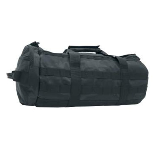 military and police store: military and police store: tactical traveler duffle bag: midnight black camo