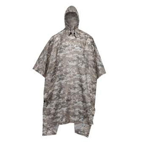 military and police store: military and police store: gi type military rip-stop poncho: acu
