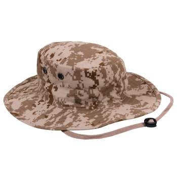 military and police store: military and police store: adjustable boonie hat: desert digital camo