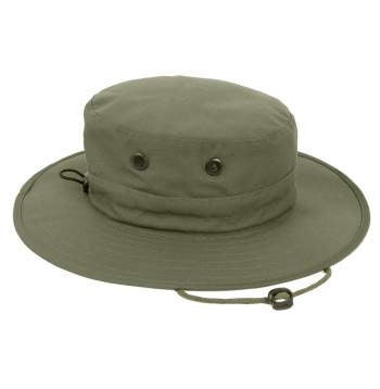 military and police store: military and police store: adjustable boonie hat: olive drab
