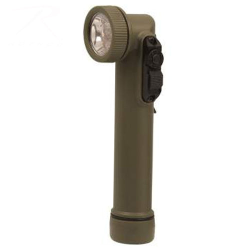 military and police store: military and police store: flashlights: mini angle head led: olive drab