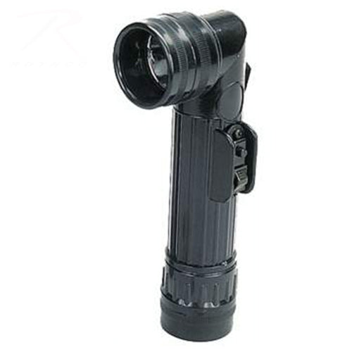 military and police store: military and police store: flashlights: g.i. type angle head: black