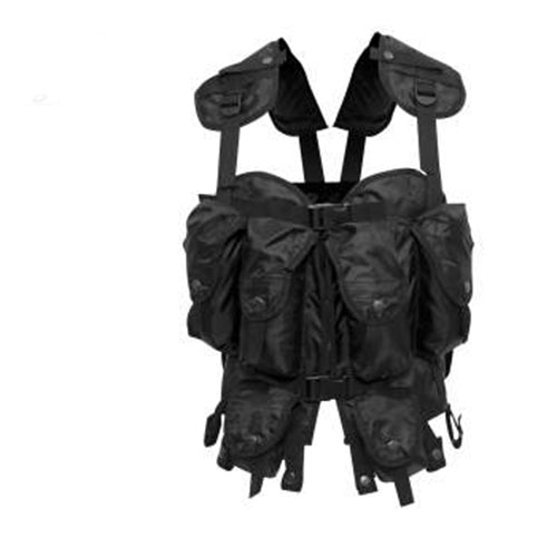 military and police store: military and police store: tactical assault vest: black