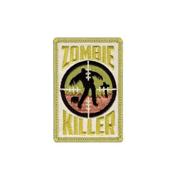 military and police store: military and police store: morale patch: zombie killer