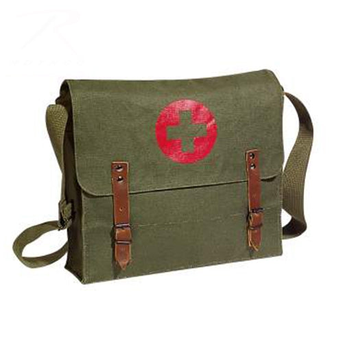 military and police store: military and police store: nato canvass medic bag: olive drab