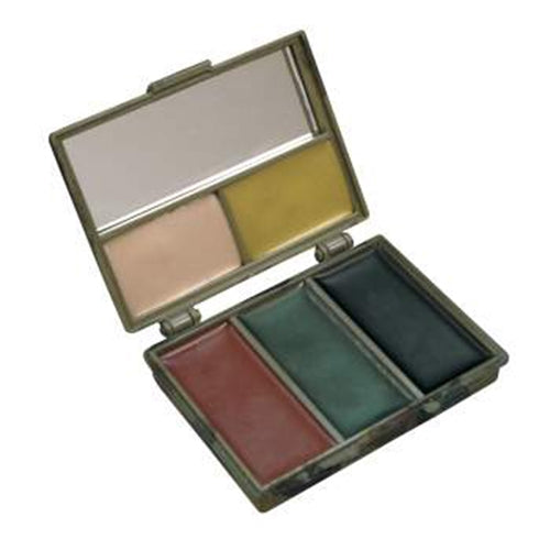 military and police store: military and police store: woodland/ocp five color face paint compact