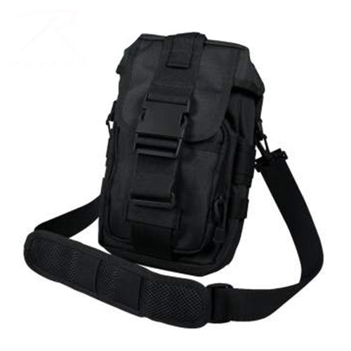 military and police store: military and police store: flexipack m.o.l.l.e. tactical shoulder: black