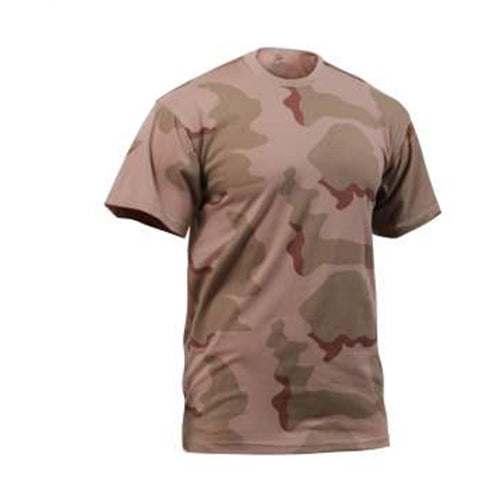 military and police store: military and police store: camo tee- 3 color desert