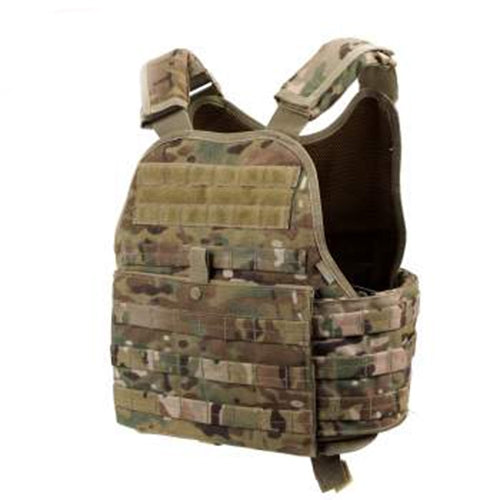 military and police store: military and police store: tactical vest: rothco m.o.l.l.e. plate carrier-multicam