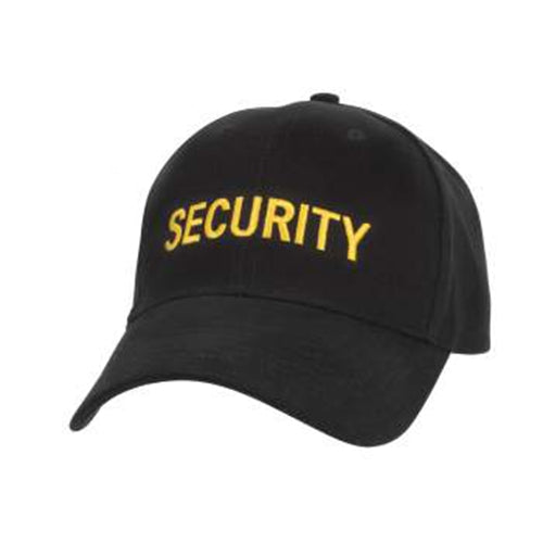 military and police store: military and police store: supreme low profile law caps: security gold text