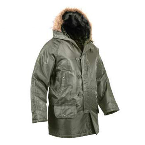 military and police store: military and police store: n-3b snorkel parka- sage