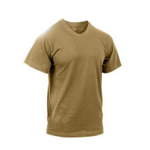 military and police store: military and police store: moisture wicking t-shirts: brown