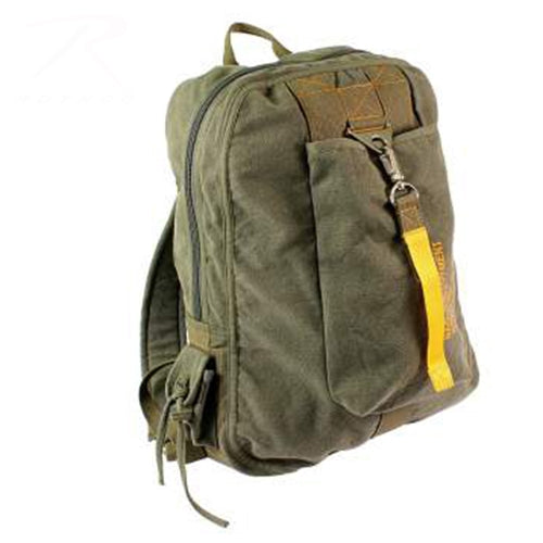 military and police store: military and police store: vintage flight bag: olive drab
