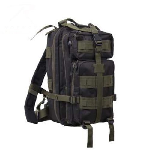 military and police store: military and police store: medium transport pack: black/olivedrab
