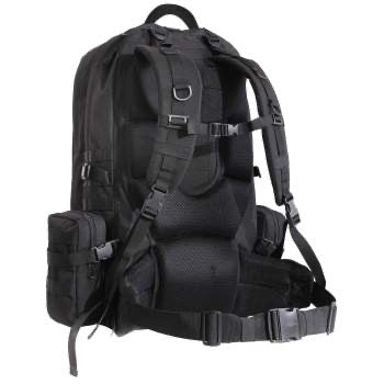military and police store: military and police store: global assault pack-black