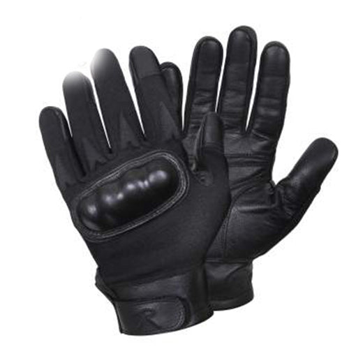 military and police store: military and police store: tactical goves: hard knuckle-black