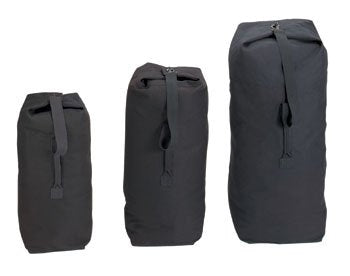military and police store: military and police store: duffle bags-top load black
