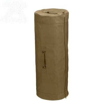military and police store: military and police store: duffle bag: coyote brown zipper canvas