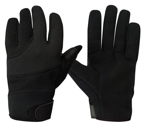military and police store: military and police store: black street shield gloves