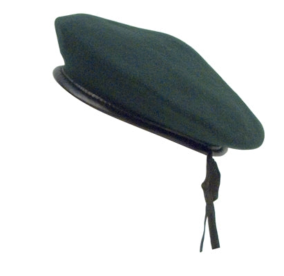 military and police store: military and police store: beret-wool monty green