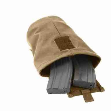 military and police store: military and police store: modular roll up dump pouch: coyote