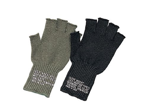 military and police store: military and police store: wool fingerless gloves