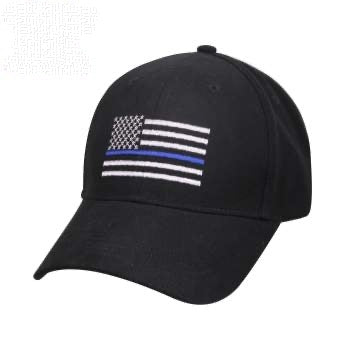 military and police store: military and police store: thin blue line flag cap